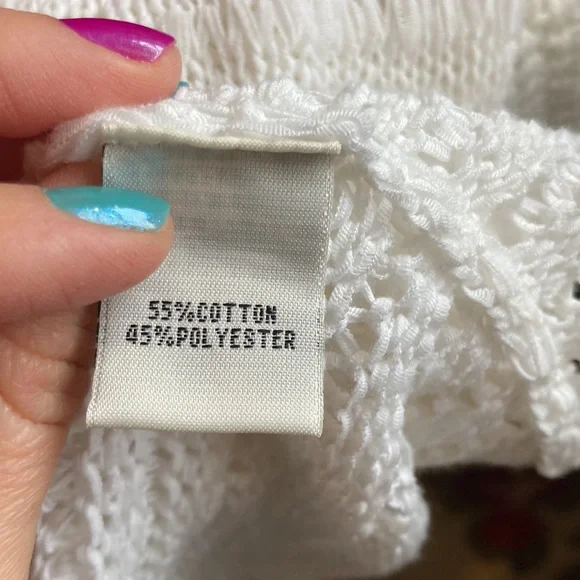 Kenneth Cole loose knit sweater tank Sz M - Picture 7 of 9